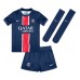 Camisa de Futebol Paris Saint-Germain Achraf Hakimi #2 Equipamento Principal Infantil 2024-25 Manga Curta (+ Calças curtas)